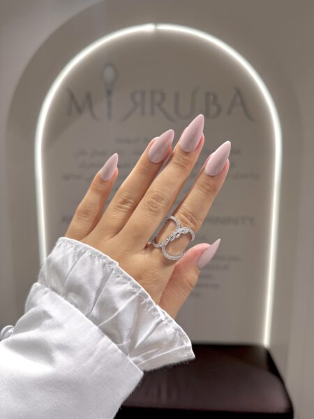 Diamond White Ring