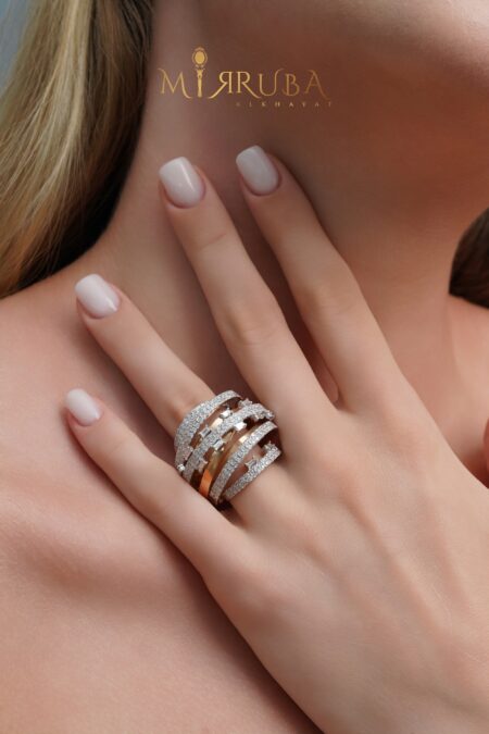 Rose Gold Diamond Ring
